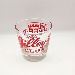 Vintage Gilley's/ Johnny Lee's Club Pasadena, Texas Whiskey Glass